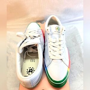Converse All Star OX x Golf Le Fleur Rainbow Men's 10/Women's 12 New